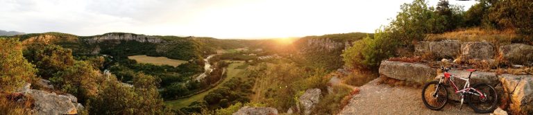 Mountain biking trails around Labeaume